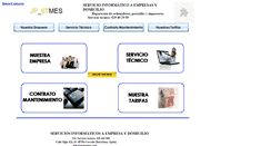 Desktop Screenshot of jpsistemes.com